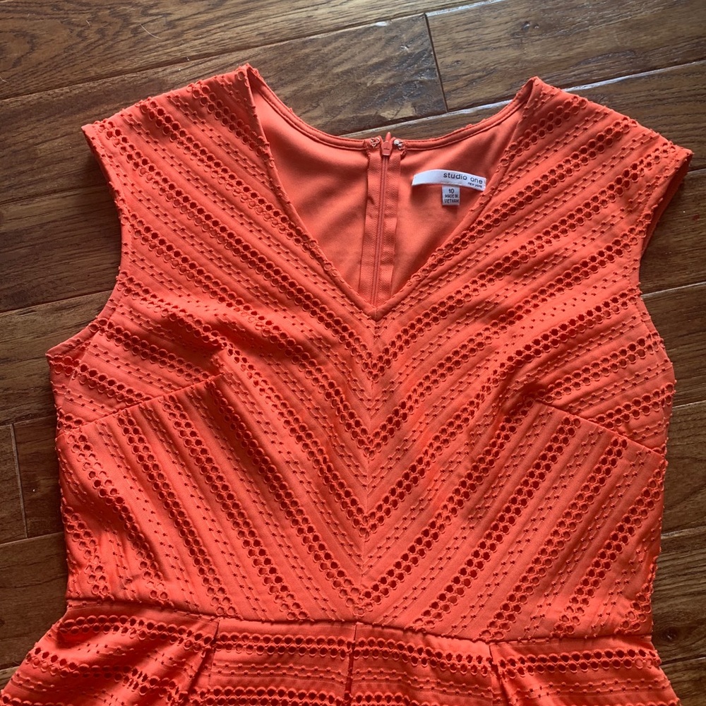 Beautiful Studio One sublime orange dress
